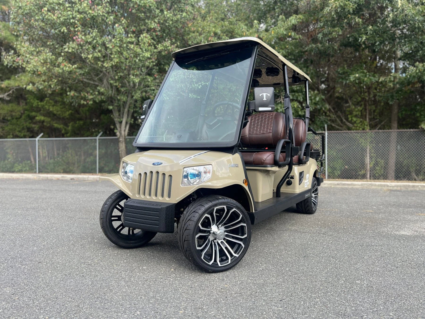 2023 Tomberlin E4 SS Saloon Golf Cart for Sale image 0