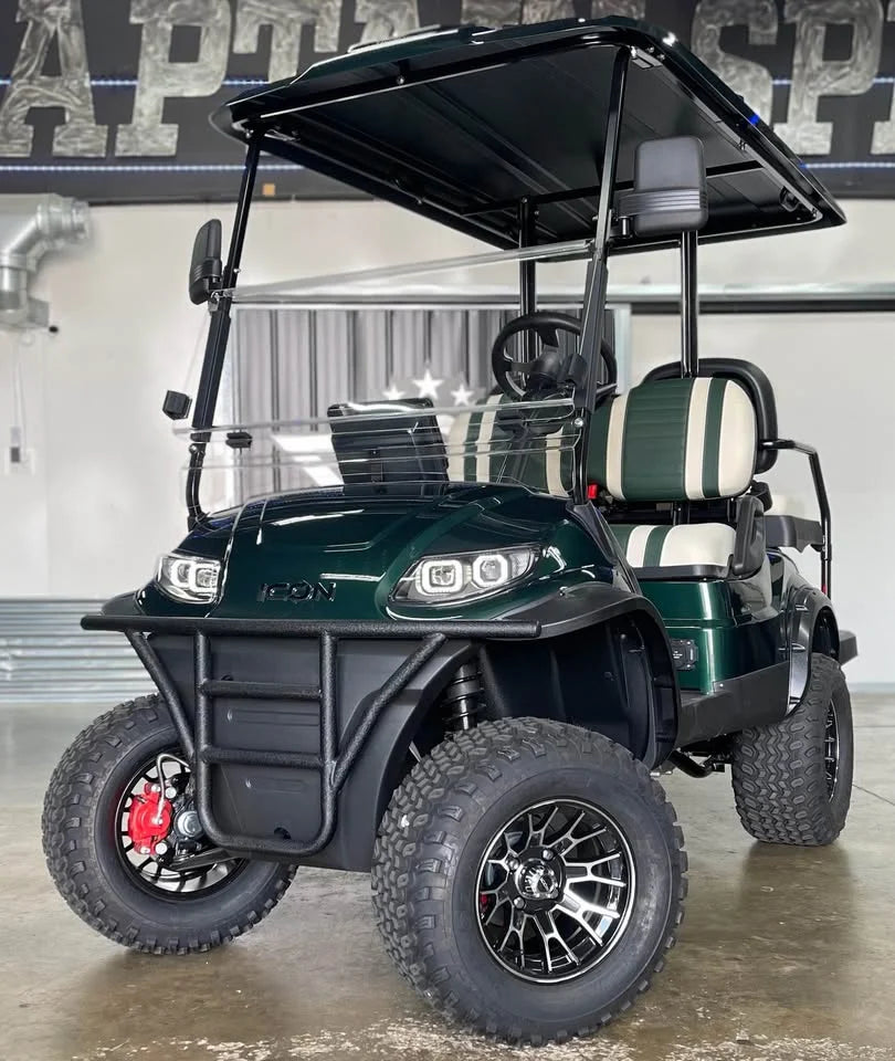 Green 2024 Icon EV I40L Golf Cart for Sale image 1