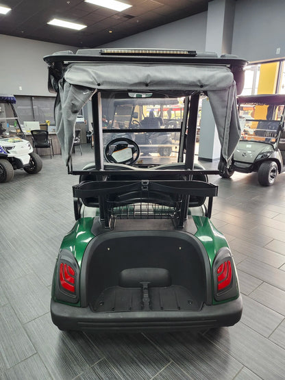 Green 2021 Yamaha Drive 2 QuieTech EFI Golf Cart for Sale image 5