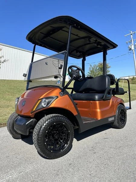 Orange 2020 Yamaha Golf Car Drive2 EFI QUIETECH GAS for Sale image 0