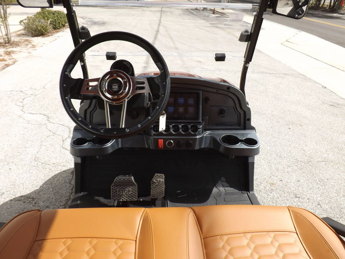 Red 2024 GORILLA G4 LI 4 Pass Lithium Golf Cart for Sale image 5