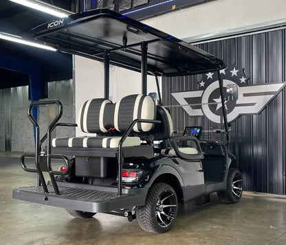 Black 2024 Icon EV I40 Golf Cart for Sale image 5