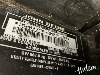 2024 John Deere Gator XUV 835M For Sale image 7