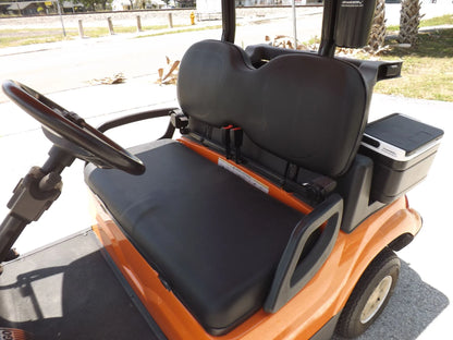 Orange 2022 Advanced EV AEV 2 Golf Cart for Sale image 14