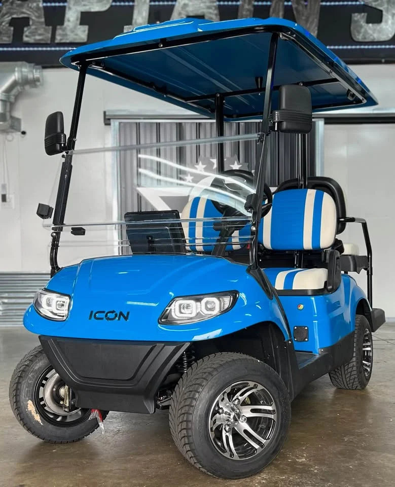 Blue 2024 Icon EV I40 Golf Cart for Sale image 0