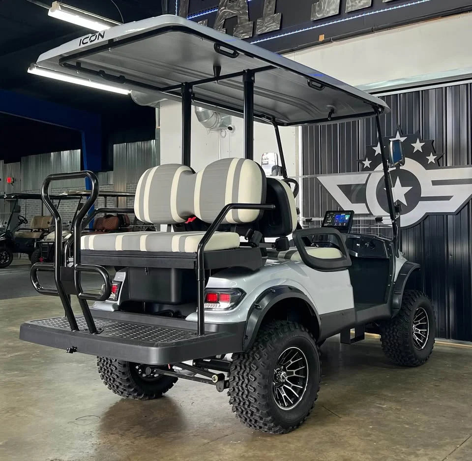 Gray 2024 Icon EV I40L Golf Cart for Sale image 5
