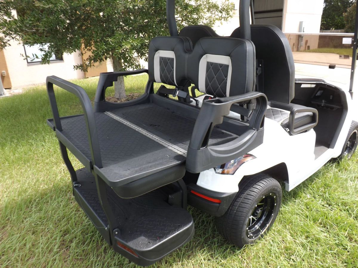 White 2023 Star EV SIRIUS 2+2 Golf Cart for Sale image 14