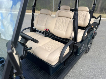 Green 2023 Tomberlin Saloon Golf Cart for Sale image 6