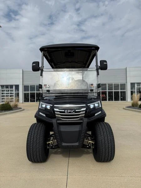 Black 2025 Epic E40FX Golf Cart for Sale image 4