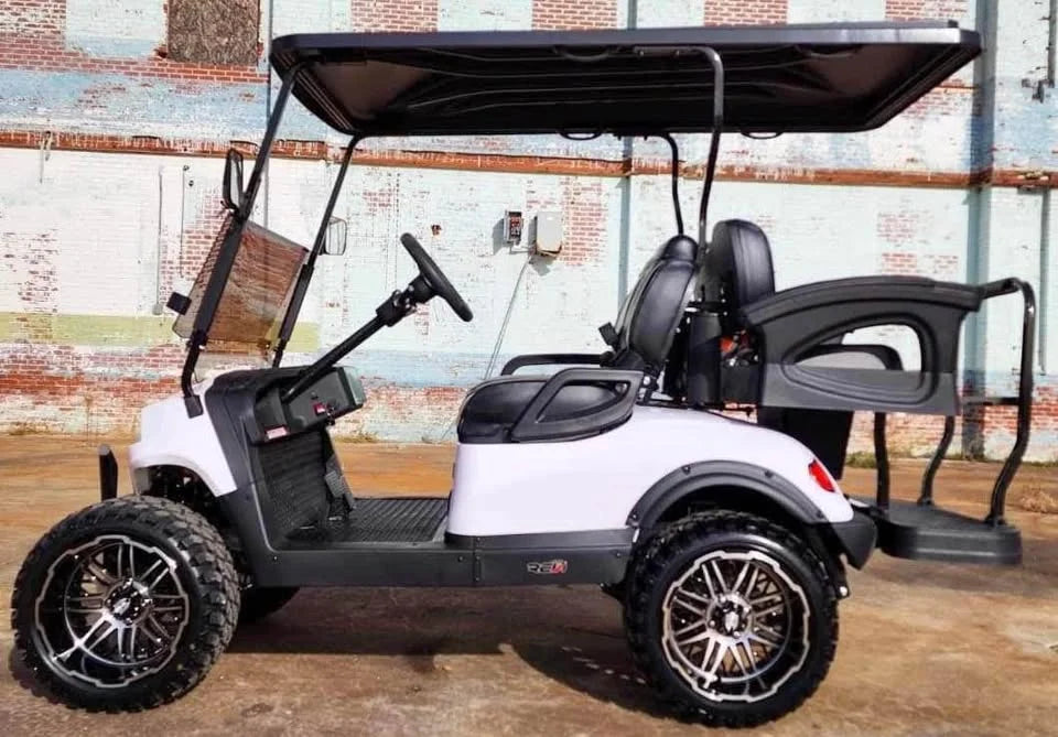 2023 REV Lifted 4 Passenger Golf Cart for Sale image 3
