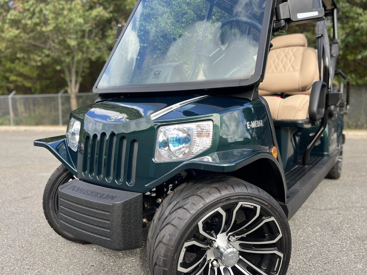 Green 2023 Tomberlin Saloon Golf Cart for Sale image 1