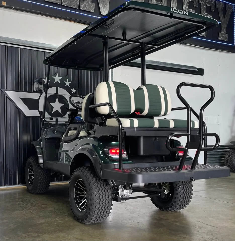Green 2024 Icon EV I40L Golf Cart for Sale image 5