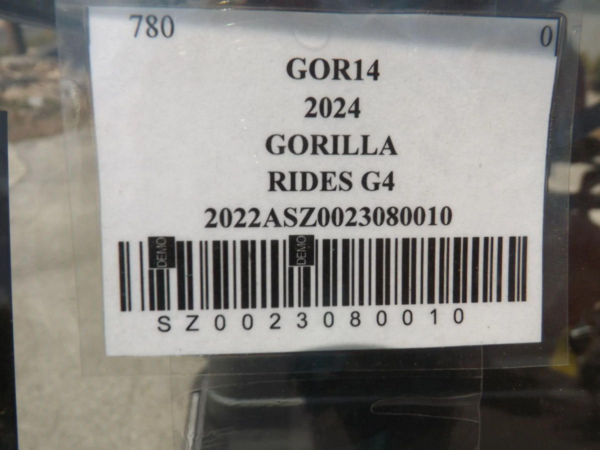 2024 GORILLA G4L LI 4 Pass Lifted Lithium Golf Cart for Sale image 22