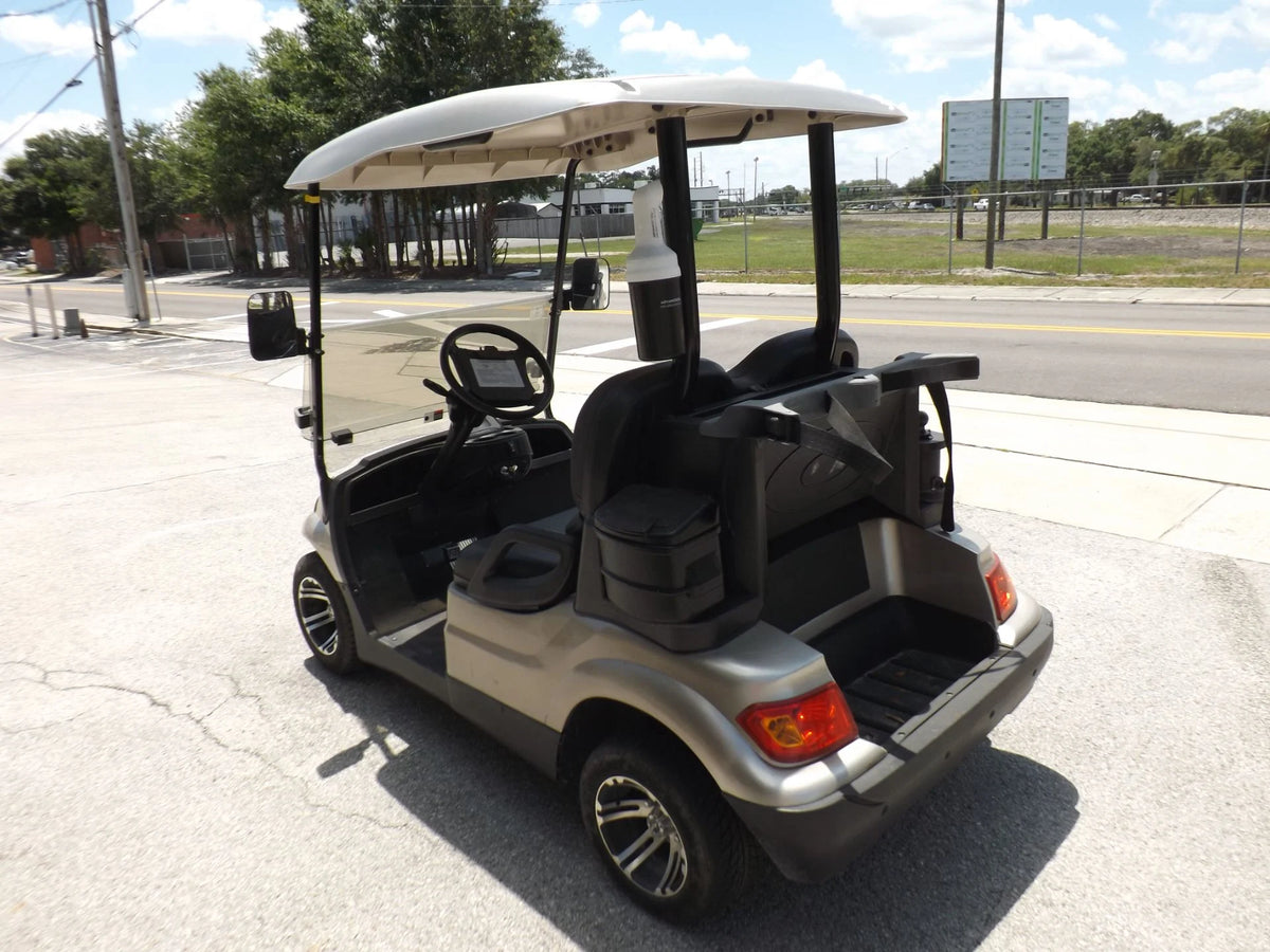 Grey 2022 Advanced EV AEV 2 Golf Cart for Sale image 4