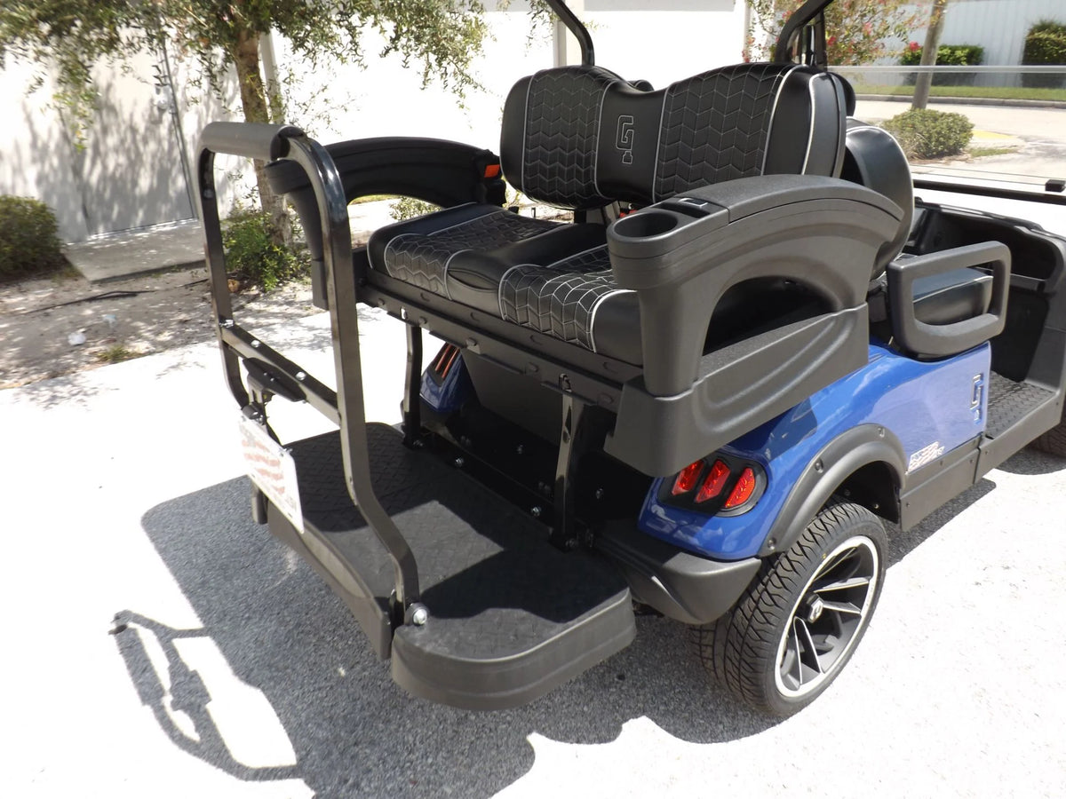 Blue 2023 HONOR LSV 2+2 G1 Lifted Lithium Golf Cart for Sale image 11