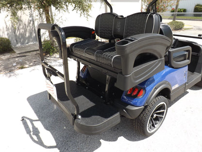 Blue 2023 HONOR LSV 2+2 G1 Lifted Lithium Golf Cart for Sale image 11