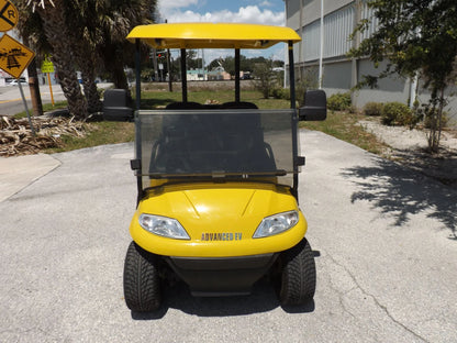 Yellow 2022 Advanced EV AEV 2 Golf Cart for Sale image 1