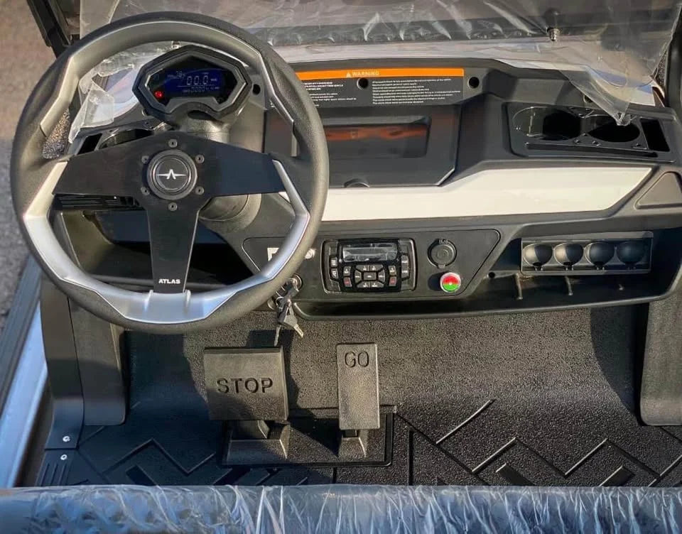 2023 Atlas Lifted 4 passenger Golf Cart for Sale image 7