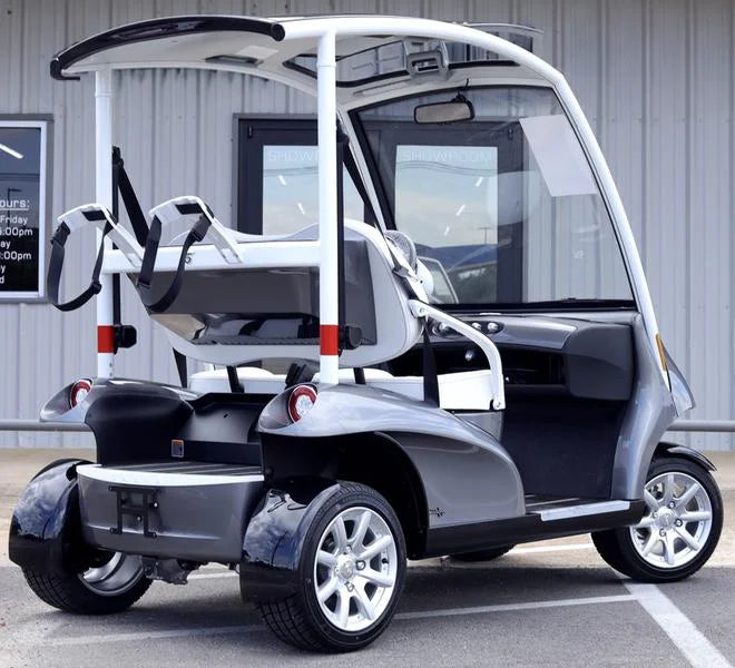 2023 Garia Via 2-Seater Metallic Golf Cart for Sale image 6