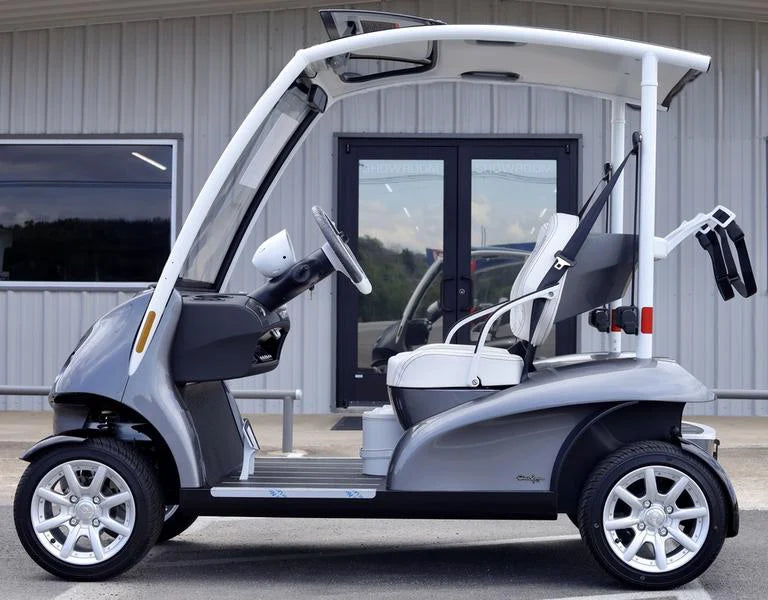 2023 Garia Via 2-Seater Metallic Golf Cart for Sale image 5
