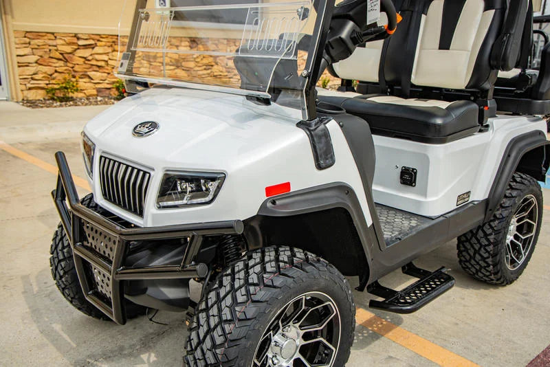 White 2024 EVolution D5 Maverick 2+2 Golf Cart for Sale image 2