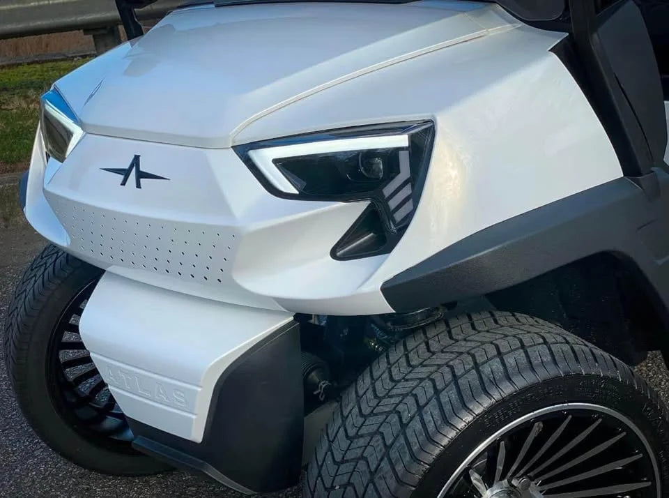 2023 Atlas non lifted 4 Passengers Golf Cart for Sale image 4