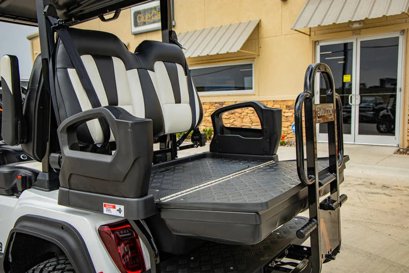 White 2024 EVolution D5 Maverick 2+2 Golf Cart for Sale image 8