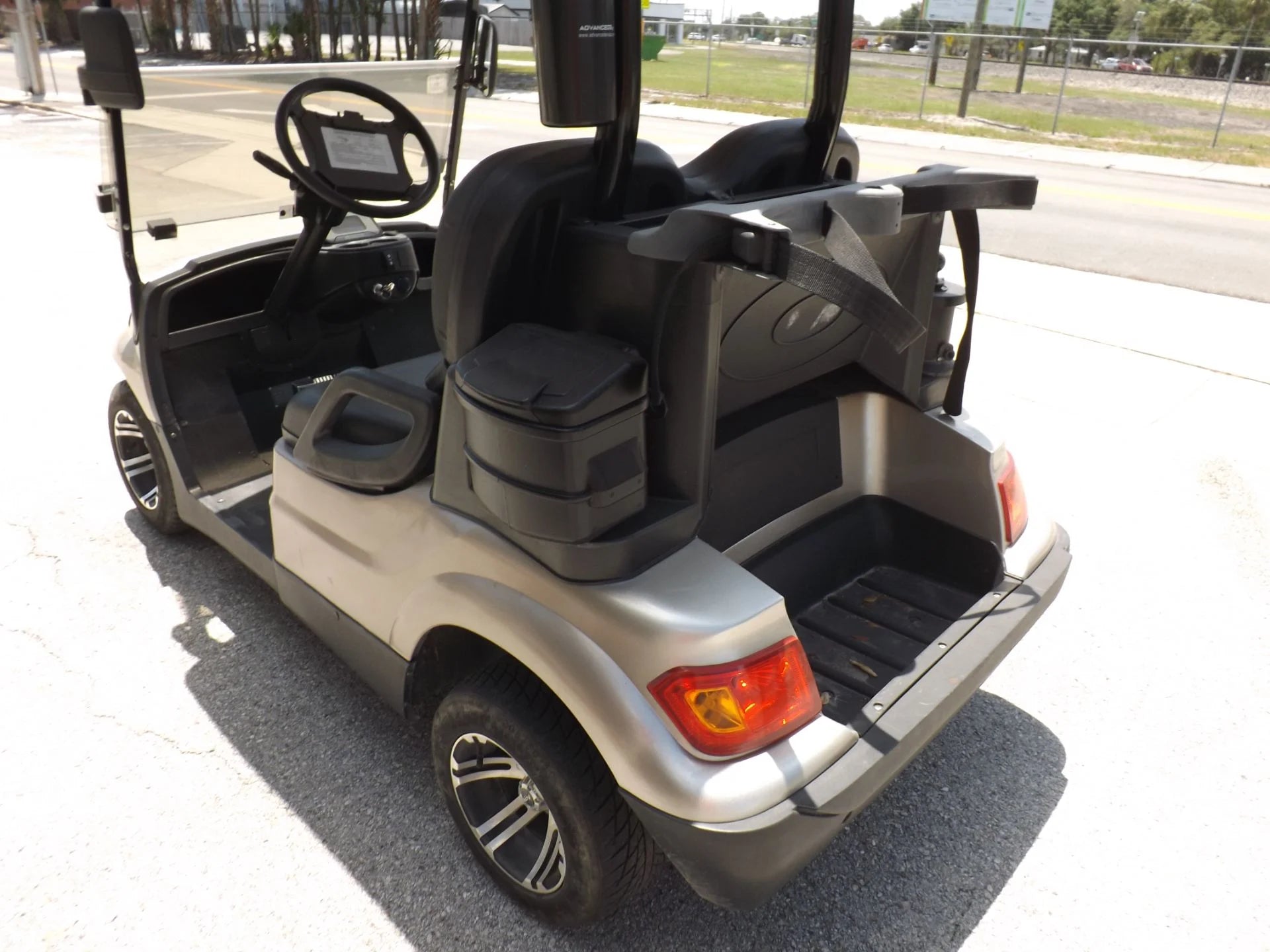 Grey 2022 Advanced EV AEV 2 Golf Cart for Sale image 13