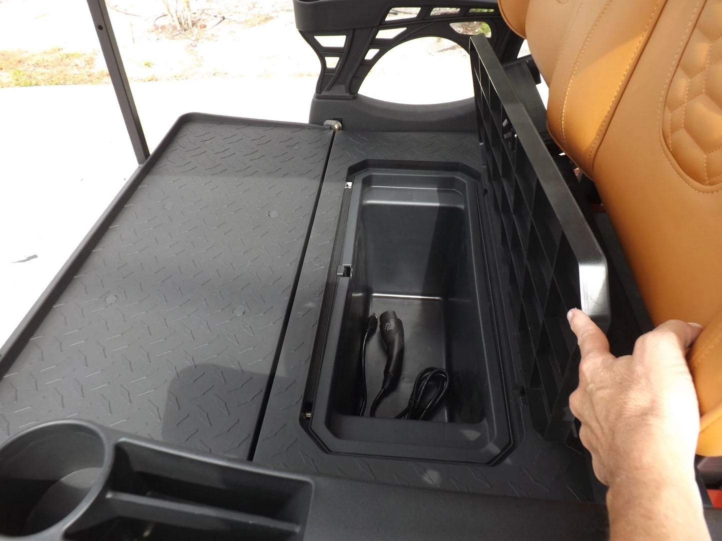 Red 2024 GORILLA G4 LI 4 Pass Lithium Golf Cart for Sale image 14