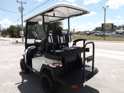 White 2022 Bintelli BEYOND 4P Lifted Golf Cart for Sale image 4
