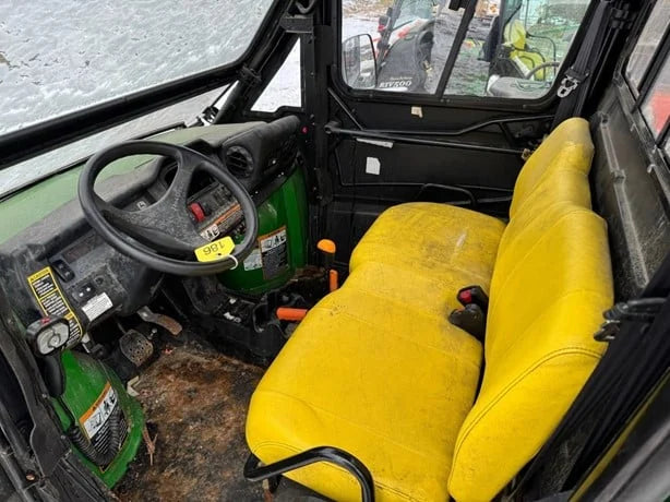 John Deere Gator Diesel with Enclosed Cab For Sale image 2