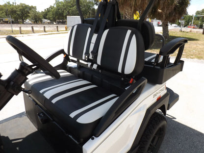 White 2022 Bintelli BEYOND 4P Lifted Golf Cart for Sale image 16
